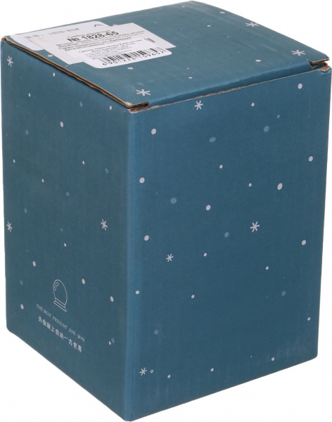 Сувенир новогодний с подсветкой шар снежный единорог 1828-65 светодиодная (LED) 