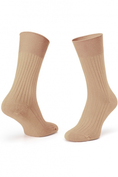 Носки KRAGO Deserto Ribbed sk-2-002 р.43-46 бежевый