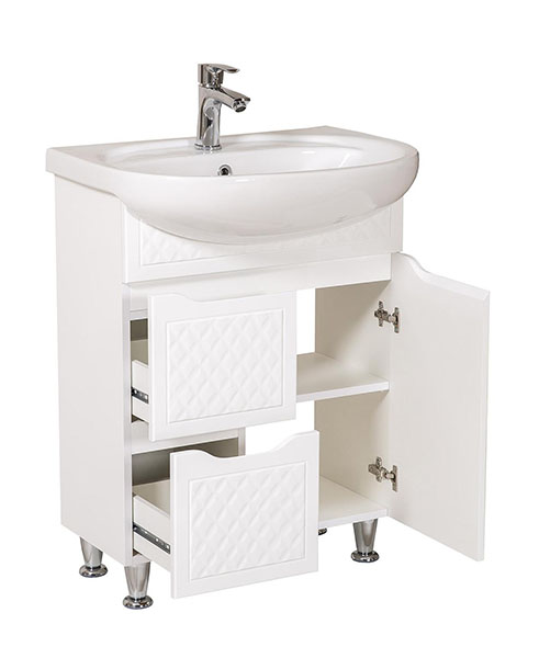 Тумба Aqua Rodos Родорс напольная 65 см с умывальником АР000040361