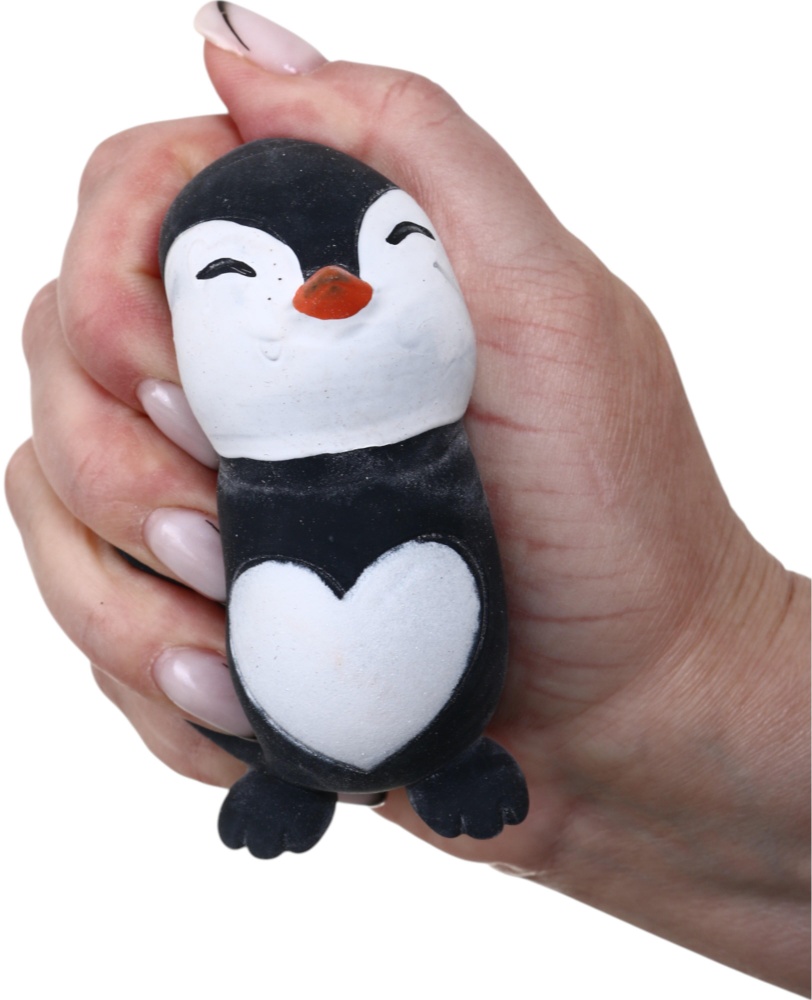 Іграшка-антистрес PIXIE стретч пінгвін 148 г 66x58x78 мм в асорт. CKS-10734