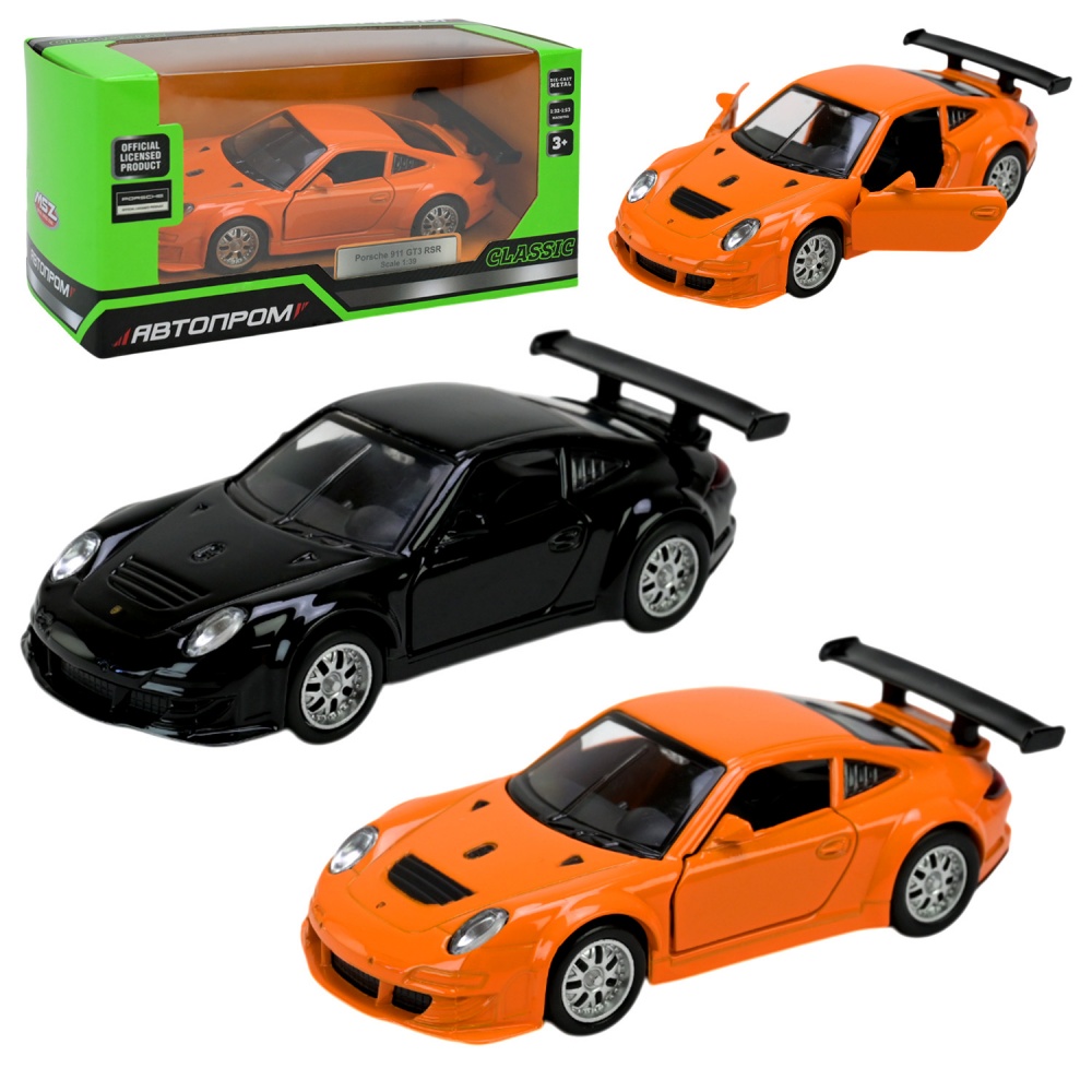 Автомодель Автопром 1:39 Porsche 911 GT3 RSR 4347