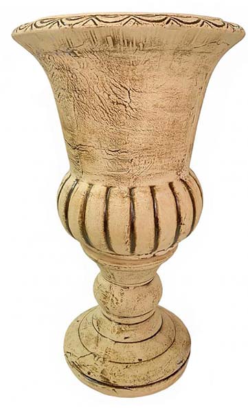 Горщик шамотний Паріс фігурний 60 л коричневий 