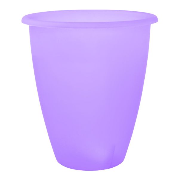 Горщик квітковий Алеана Лукас 13x15 см бузковий-прозорий