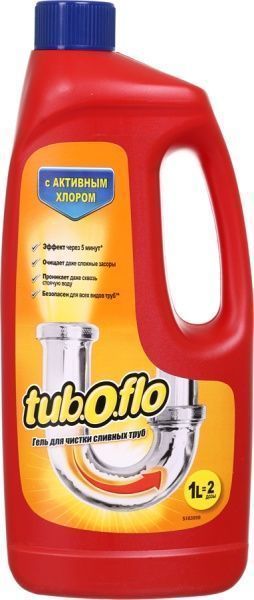 Средство для чистки труб Rant tub.O.flo 1 л