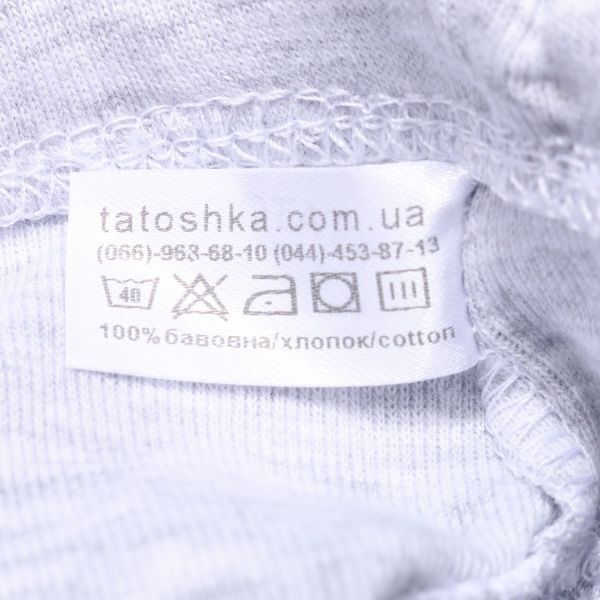 Трусики дитячі Татошка 11607смл р.140 сірий 