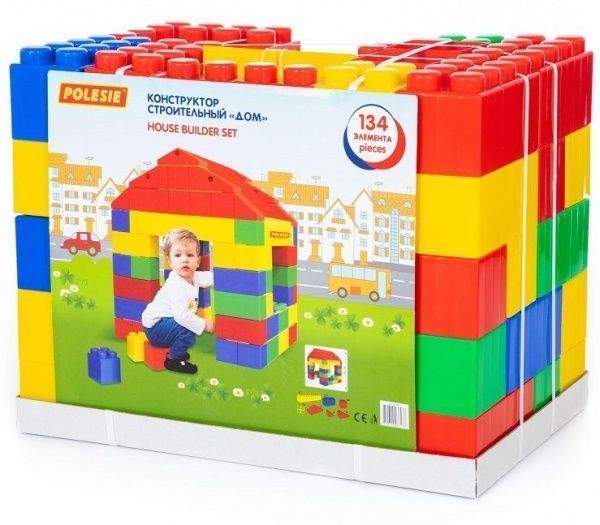 Конструктор будівельний Полісся Дім 37473