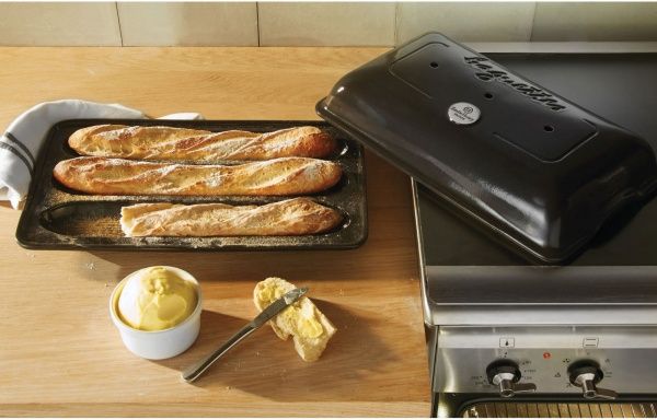 Форма для выпекания багетов Specialized Cooking черная 8700304 Emile Henry