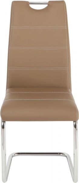 Стул обеденный GT Racer K-2005 хром/латте