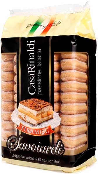 Печиво Casa Rinaldi Савоярді 500 г (8006165401654) 