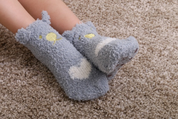 Носки для девочек Maxwin KIDS Сердце р.29-31 серый 