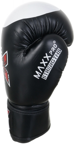 Боксерські рукавиці MaxxPro AVG-616 р. 8 чорний