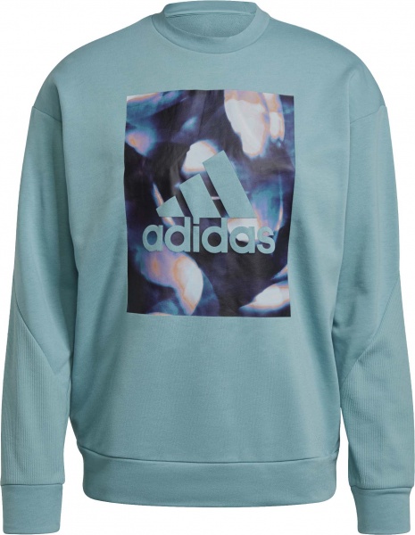 Світшот Adidas W UFORU SWT GS3893 р. S м'ятний