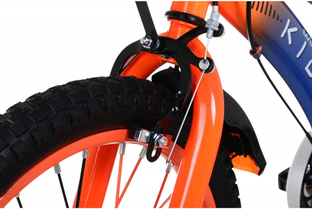 Велосипед детский MaxxPro kids 18' KQ-23 голубой с красным