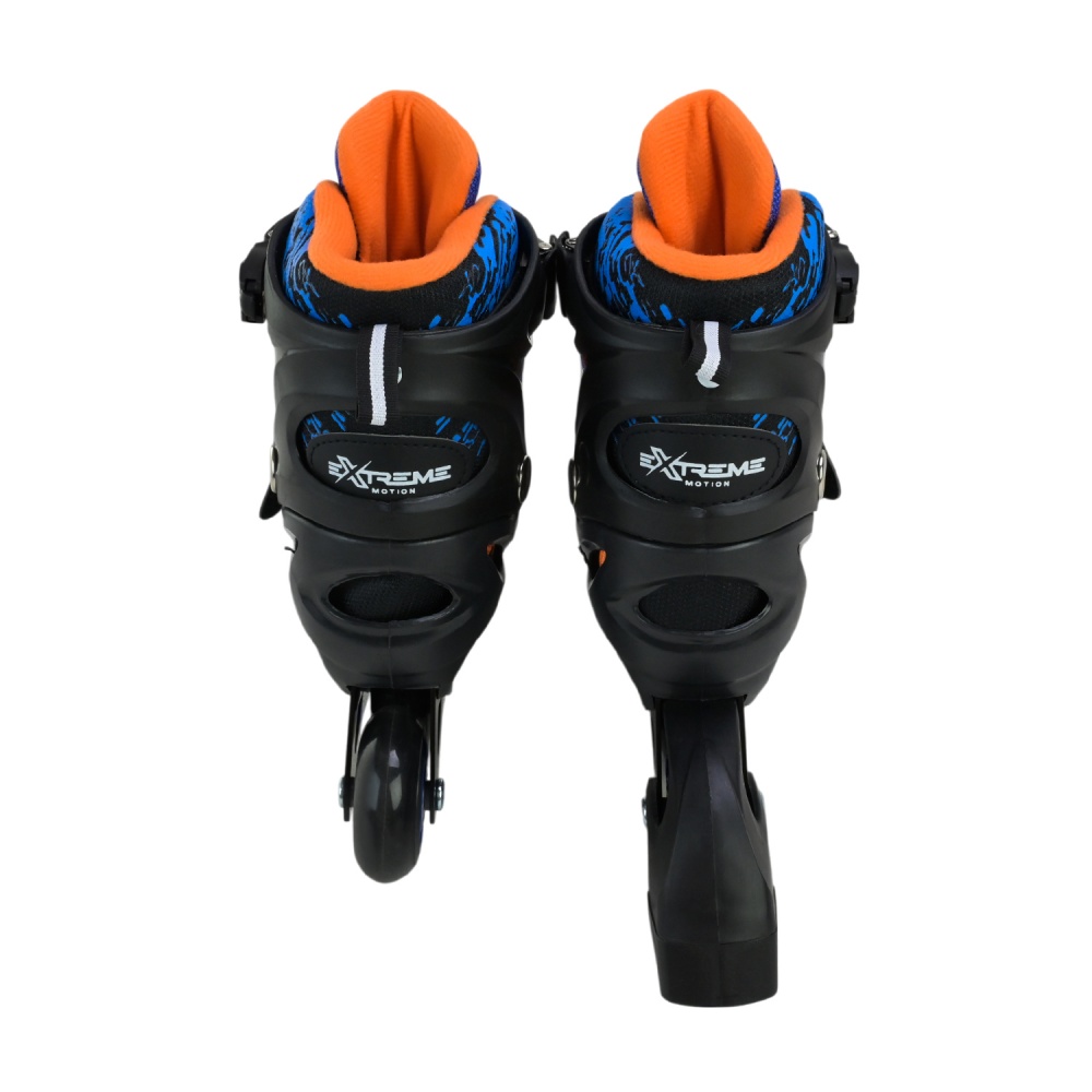 Роликовые коньки Shantou Extreme Motion M RL25425 р. 34-37 черный