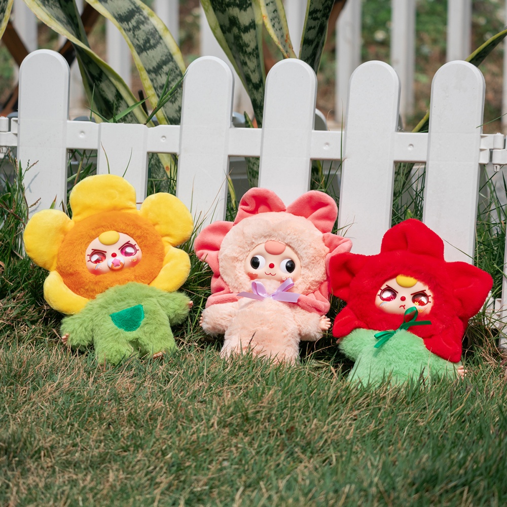 Колекційна м'яка іграшка Pop Top з кільцем Baby Three Весна різнокольоровий CRP2603