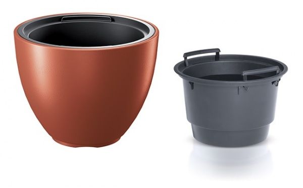 Горщик для квітів Prosperplast HEOS 395х302 мм круглий 