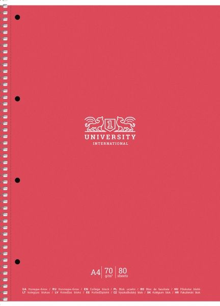 Блокнот А4 80 листов клетка A4-CC-080-6503K Школярик