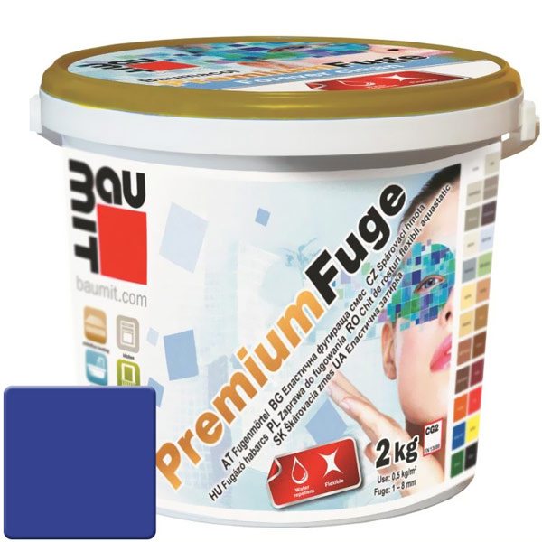 Затирка Баумакол Інтенсив синя 2 кг