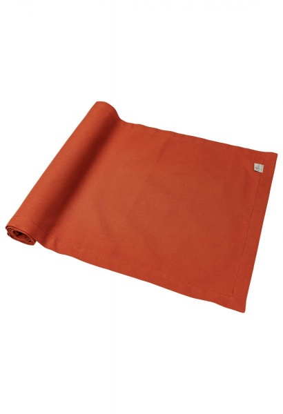 Дорожка на стол Тыквенный 40x140 см оранжевый Прованс 