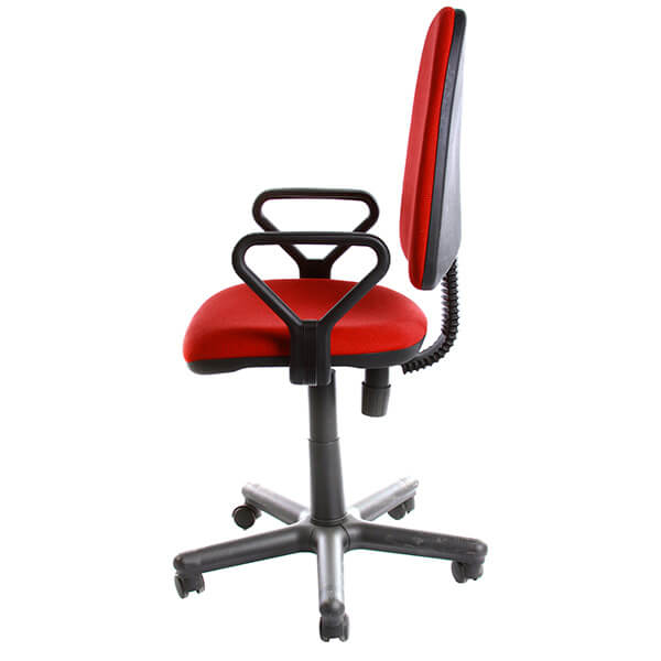 Крісло офісне Новий Cтиль Prestige GTP C-16 червоно-чорний