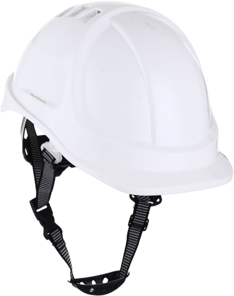 Каска строителя Montero белый W-037