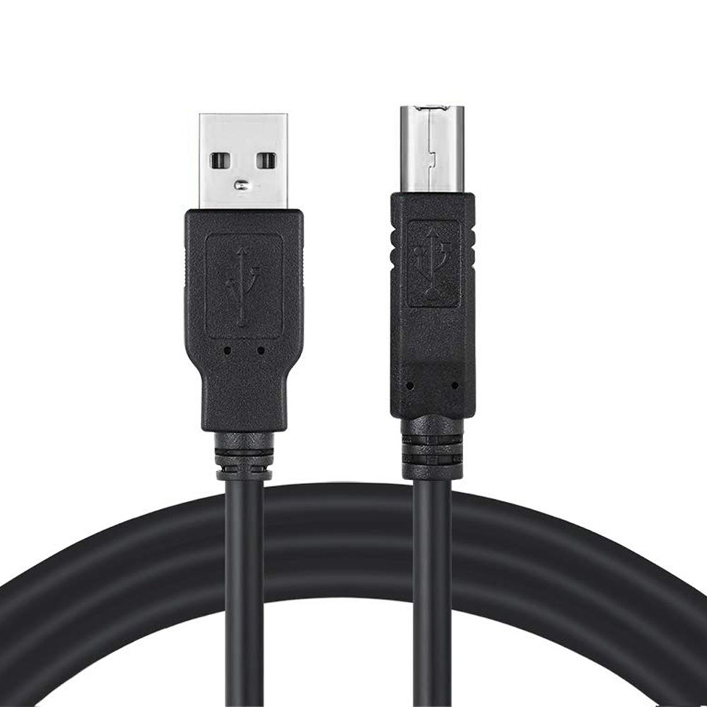 Кабель для принтера ColorWay USB 2.0 AM to BM Print Cable 2 м (CW-CBUB072-BK)