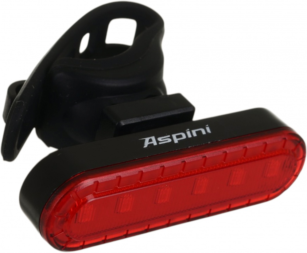 Фонарь велосипедный Aspini 10 Lm черный RL-10-BLK