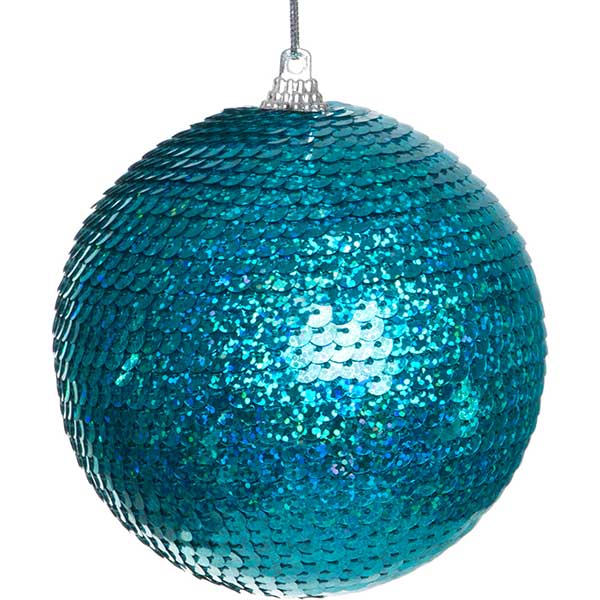 Шарик новогодний Диско SDA94380B 80 мм