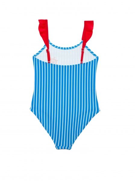 Купальник для девочек Conte-Kids E Mega р.140 /72 см голубой 
