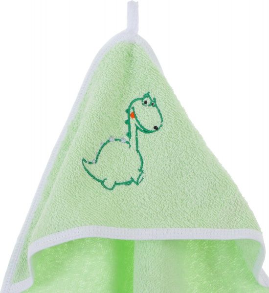 Рушник Homeline куточок з вишивкою 90x90 см фісташковий