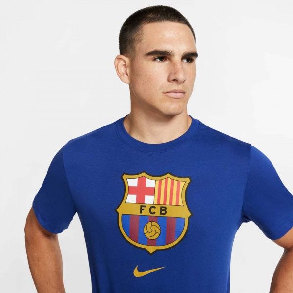 Футболка Nike FCB M NK TEE EVERGREEN CRST 2 CD3115-455 M синій