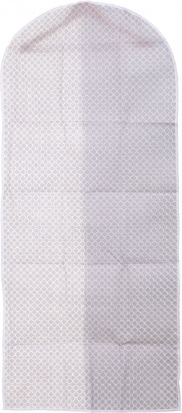 Чехол для одежды Мозаика Vivendi 135x60 см белый с серым