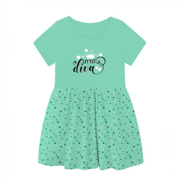 Платье KOSTA р.122–128 зеленый 2133-6 