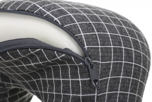 Подушка для путешествий Geometry Luna 24x28 см серый