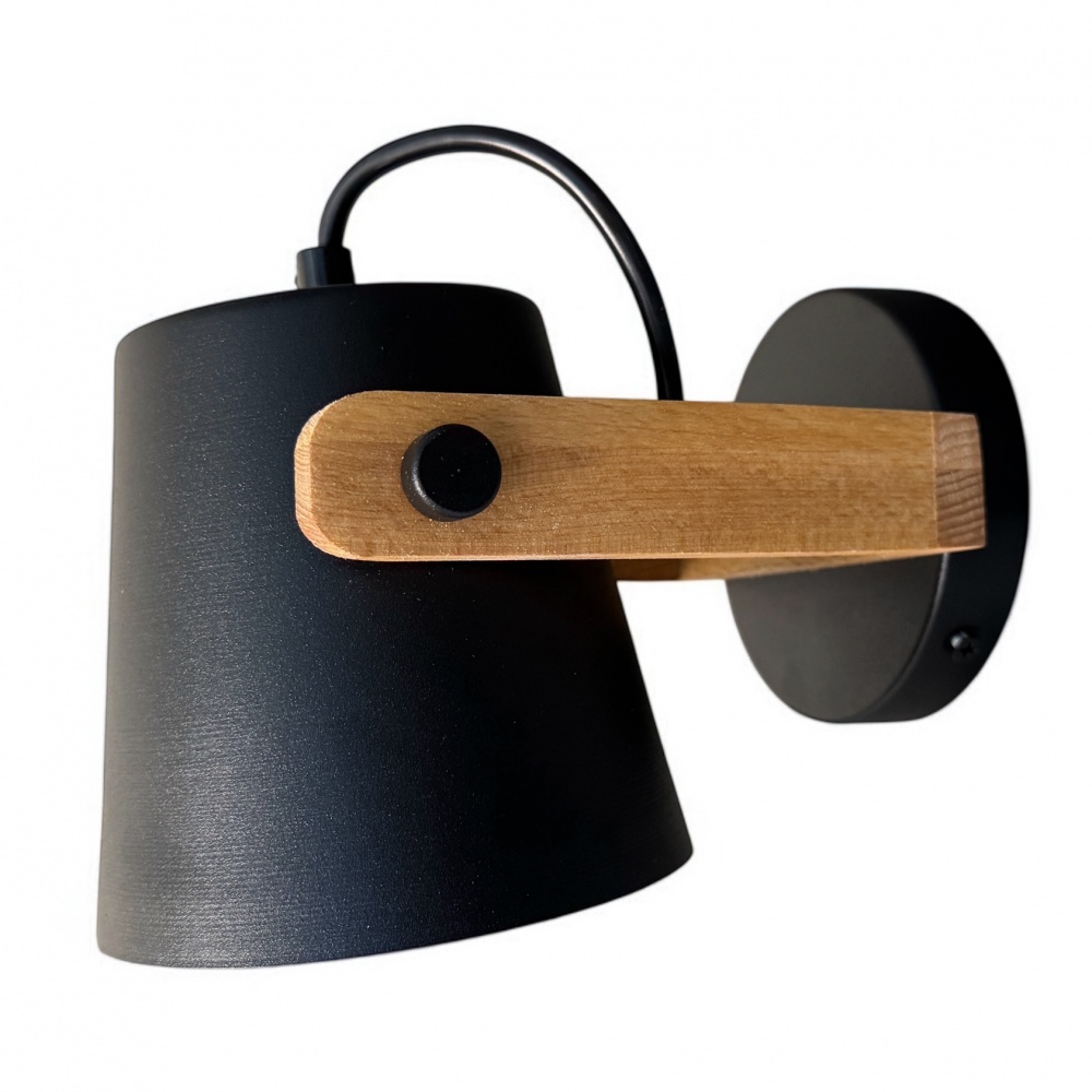 Бра LIGHT SET VOLOSHKA WLC 1x12 Вт GX53 черный