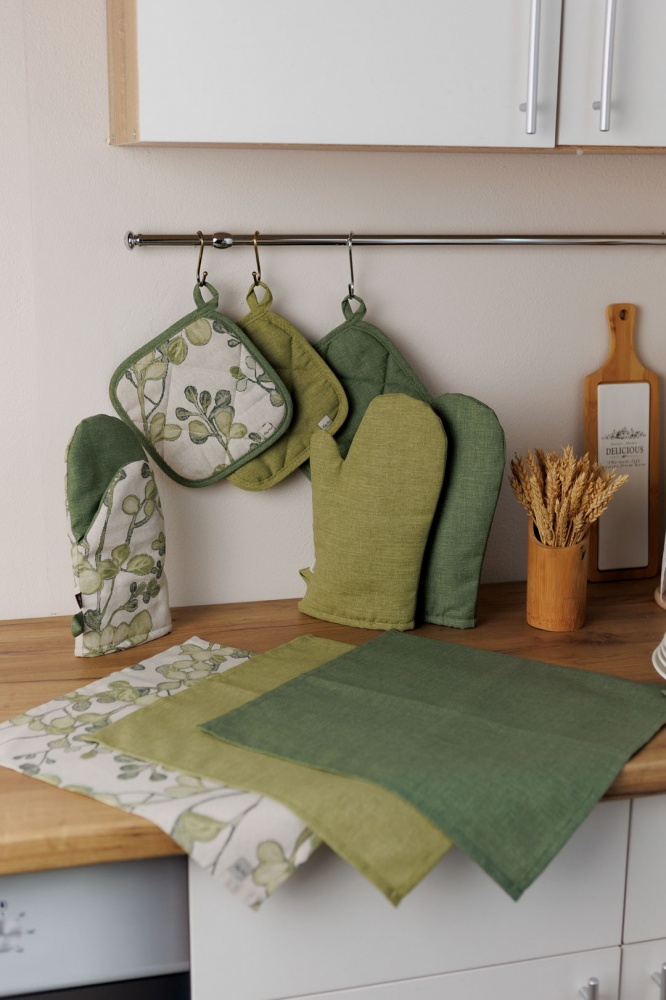 Серветка La Nuit БОТАНІКА зелена 40x40 см