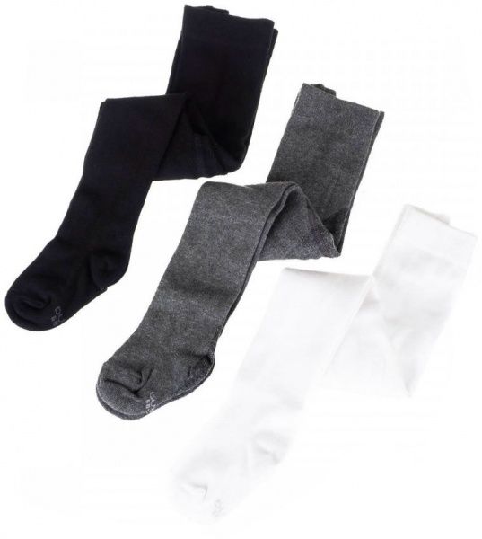 Набор колготок Duna 64 р.68-74 белый/серый/черный 