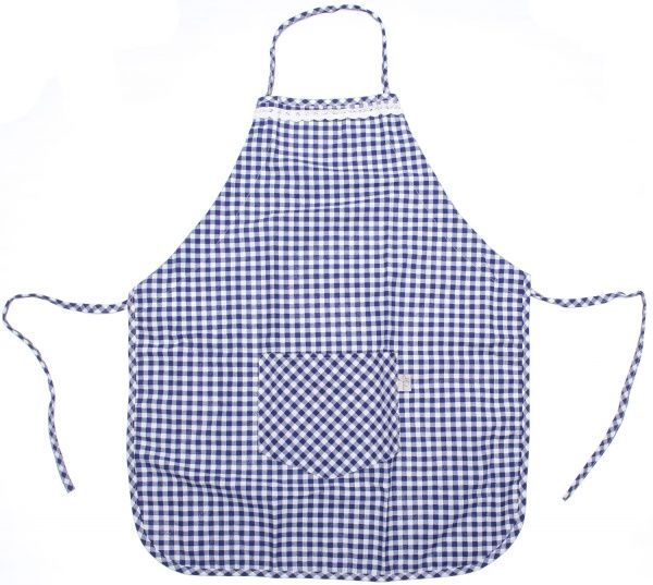 Фартух 70х59 см синя клітина Прованс