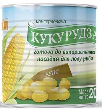 Кукурудза консервована GStream 116061 200 г аніс