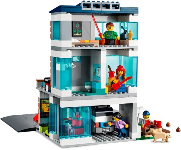 Конструктор LEGO City Современный семейный дом 60291