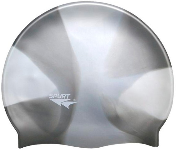 Шапочка для плавания Spurt MX21 MX21 one size серый