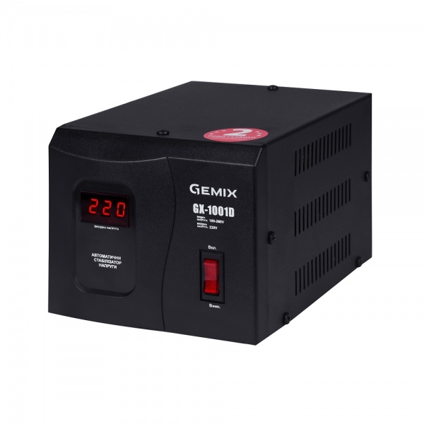 Стабілізатор напруги Gemix GX-1001D