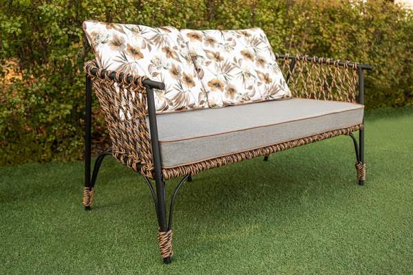 Комплект мебели Украинские конструкции Форца 3 черный с бежевым 