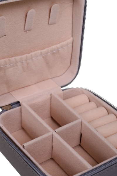 Скринька для прикрас Royal tiny 10х10х5 cм сіра