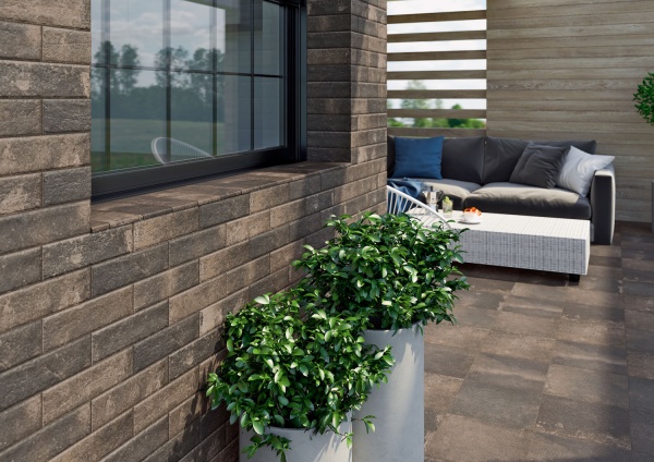 Клинкерная плитка Fondi brown klinkier 30x60 (1,44) Ceramika Paradyz