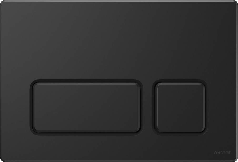 Клавиша для инсталляции Cersanit BLOCK черный мат K97-455
