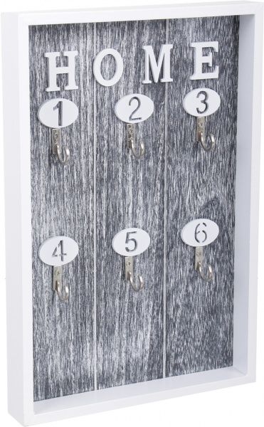 Ключниця пано на 6 гачків 20х30х3 см