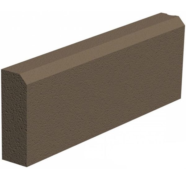 Поребрик ЗОЛОТОЙ МАНДАРИН  коричневий 500х200х60 мм