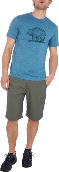 Футболка McKinley Kimo ux 302452-908911 S бірюзовий