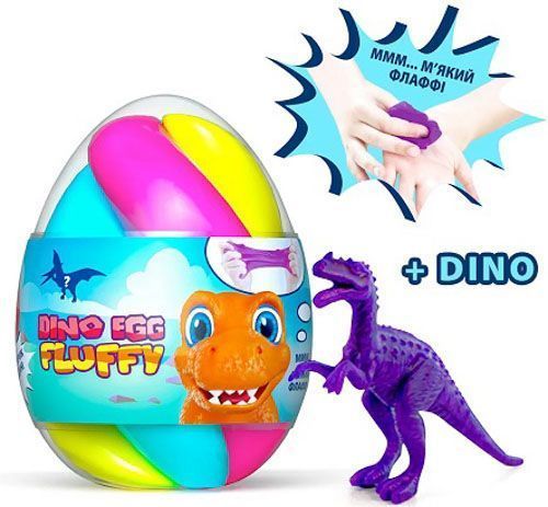 Ароматная слизь-лизун OKTO Fluffy Dino Egg 140 мл 80091